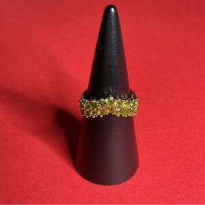 ⭐️Bomb Party RBP7878 “Sunshine All Around” Peridot on Rose Gold Size 10 Ring NWT